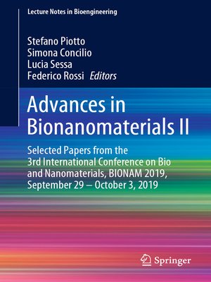 cover image of Advances in Bionanomaterials II